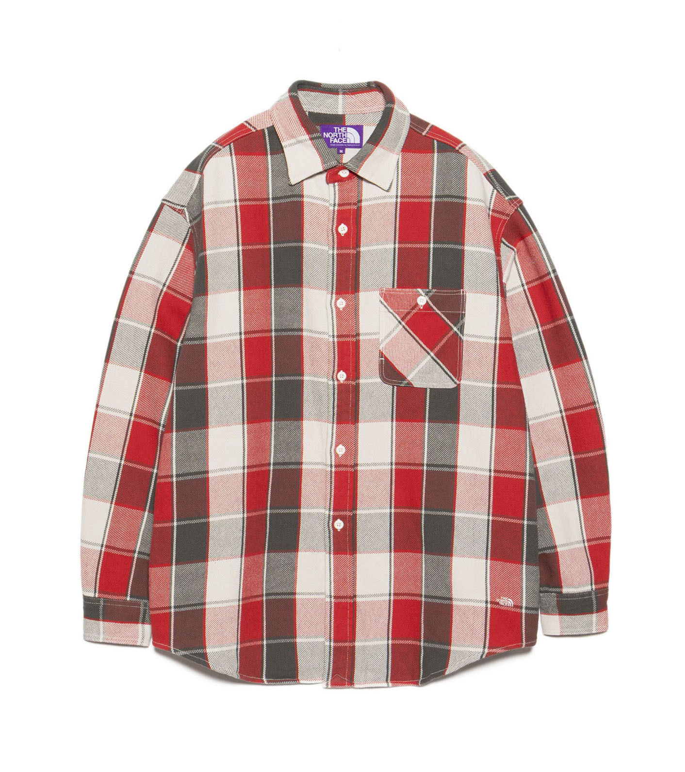 『代購商品』2026SS THE NORTH FACE Purple Label 紫標 Flannel Plaid Field Shirt 襯衫 N26SG011