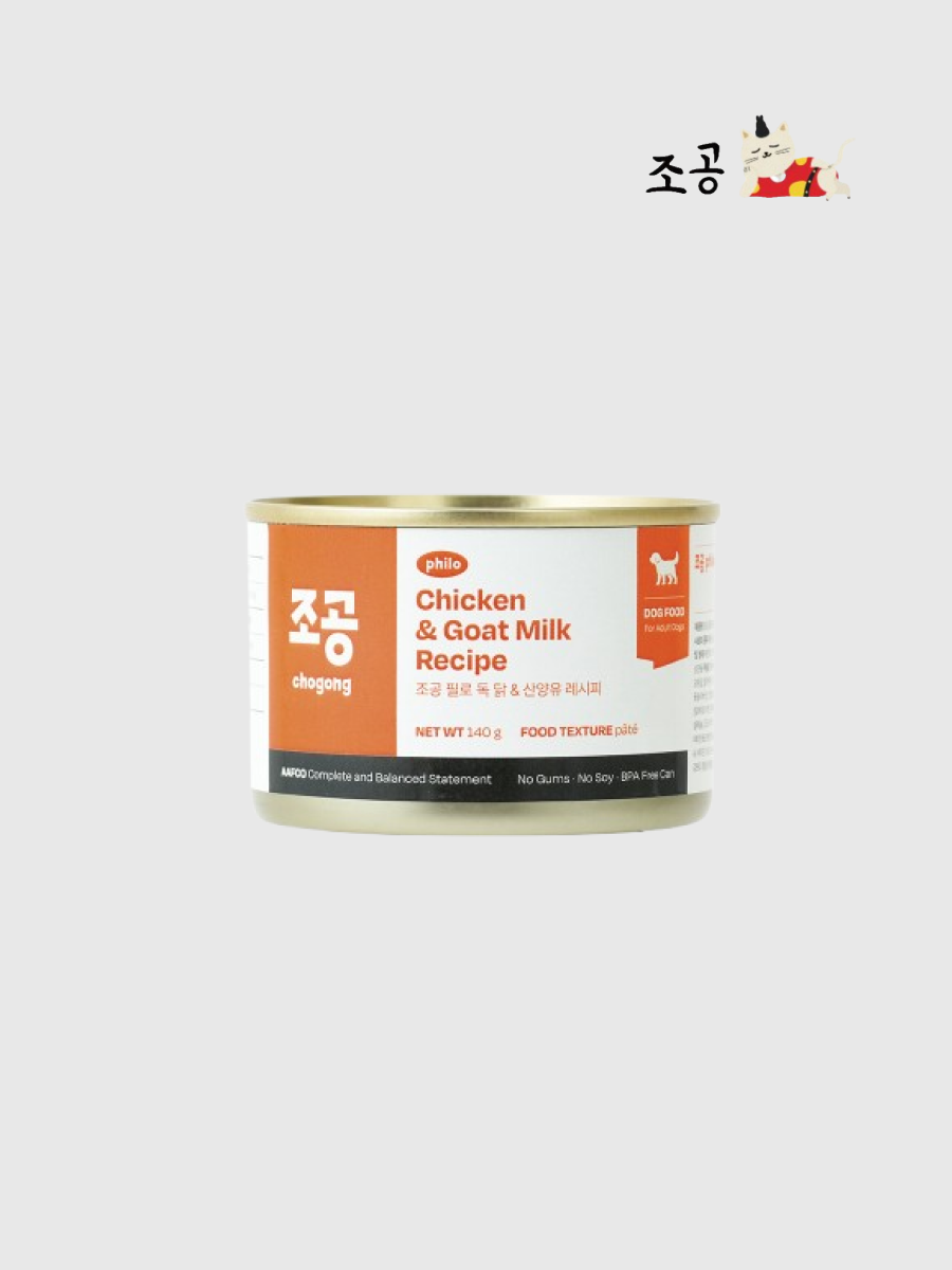 【朝貢】philo系列 犬用主食罐｜山羊奶雞