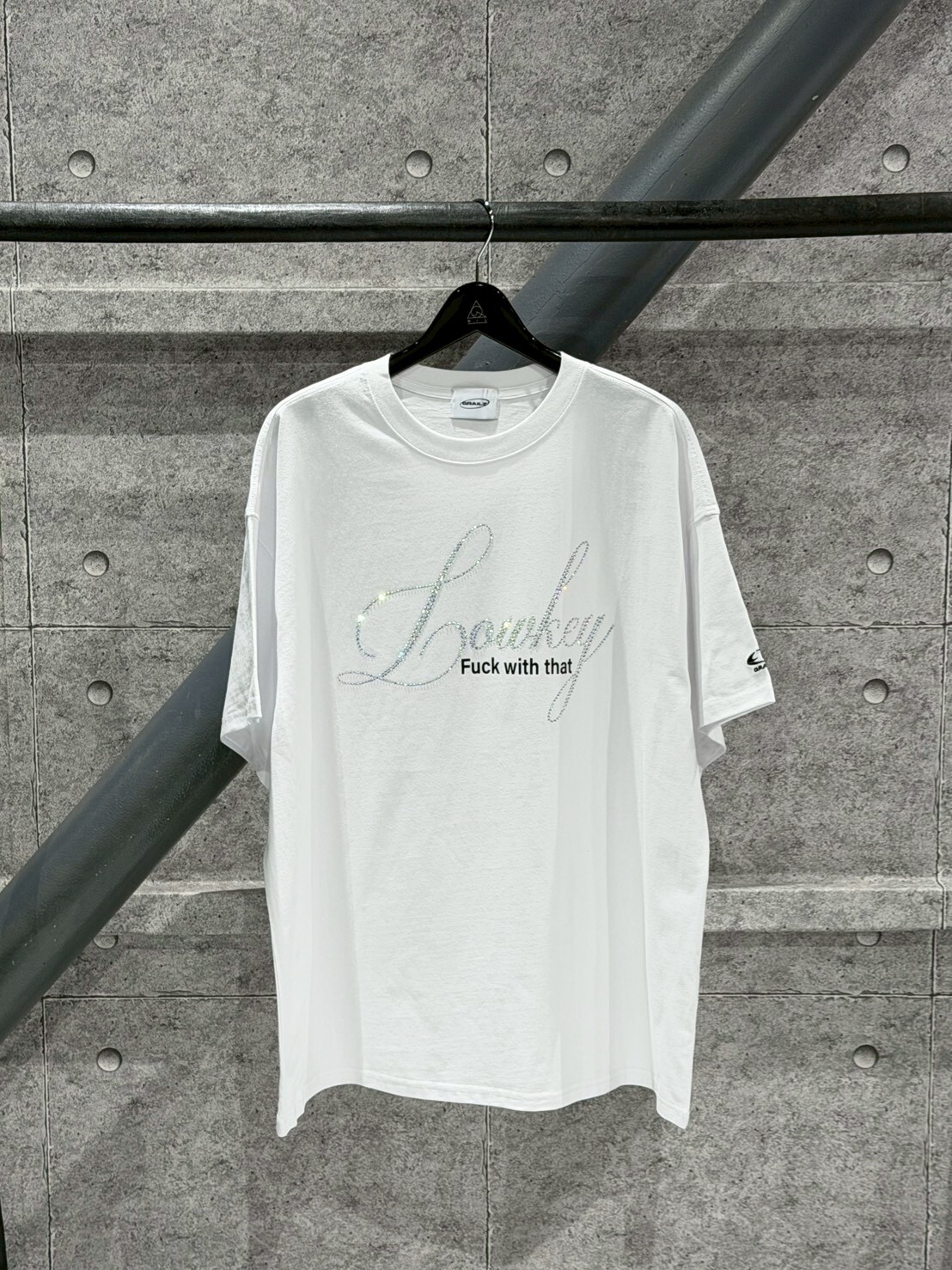 GRAILZ 水鑽標語短袖 T