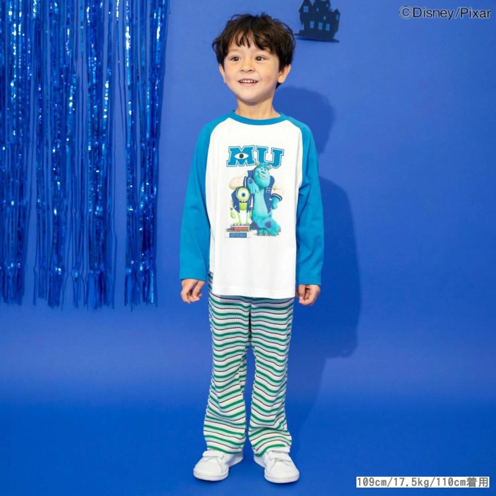 (現貨)🇯🇵 日本直送 怪獸公司毛毛長袖 Momo Size 110/120