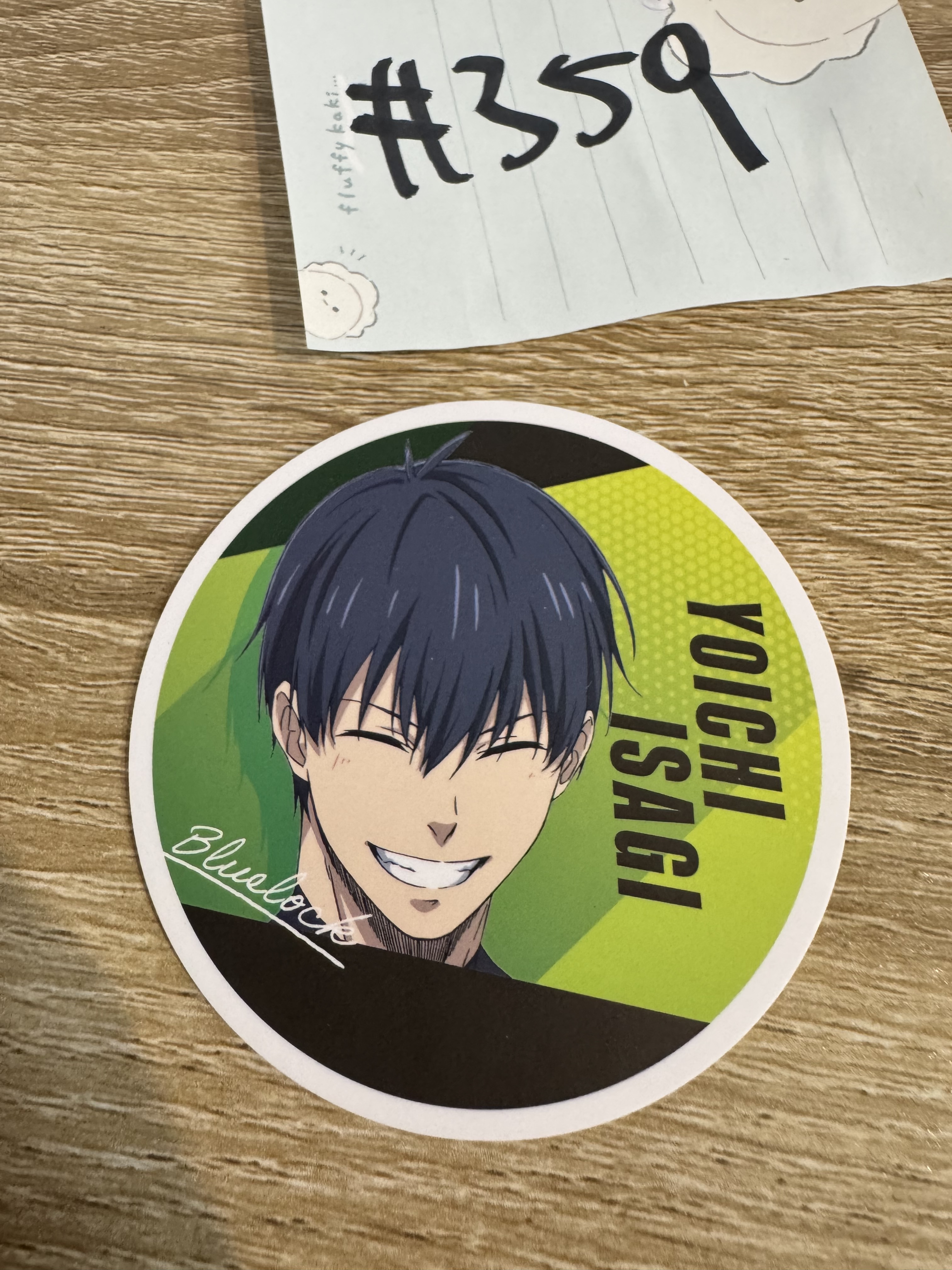 BlueLock  潔   杯墊 #359