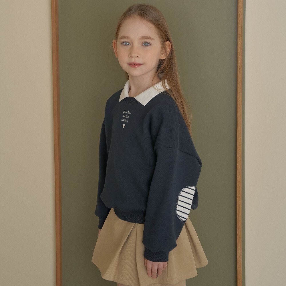 90-150 雙色polo上衣 2色