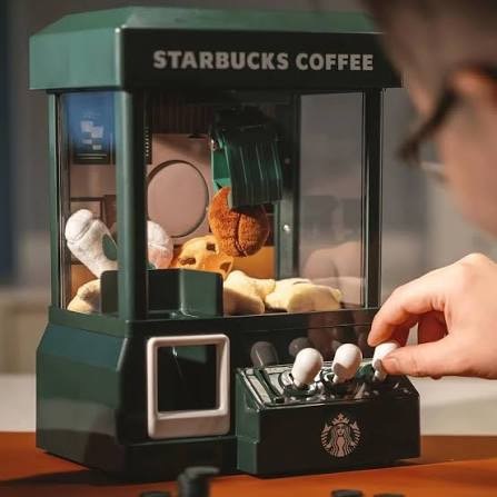 【Luxury】現貨 STARBUCKS 星巴克 夾娃娃機 限量發售 玩偶機器 收藏 禮物 正品 會員限定