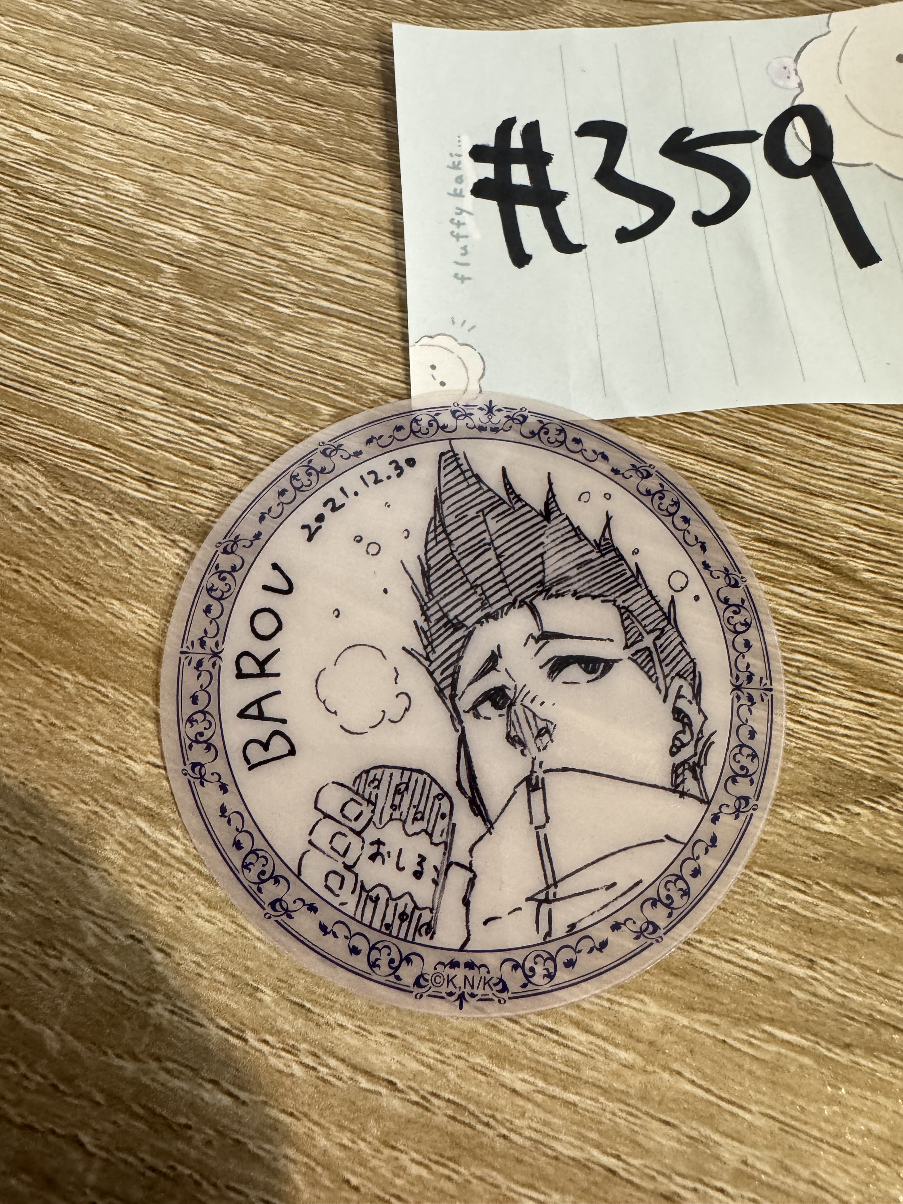 BlueLock 馬狼 膠卡#359