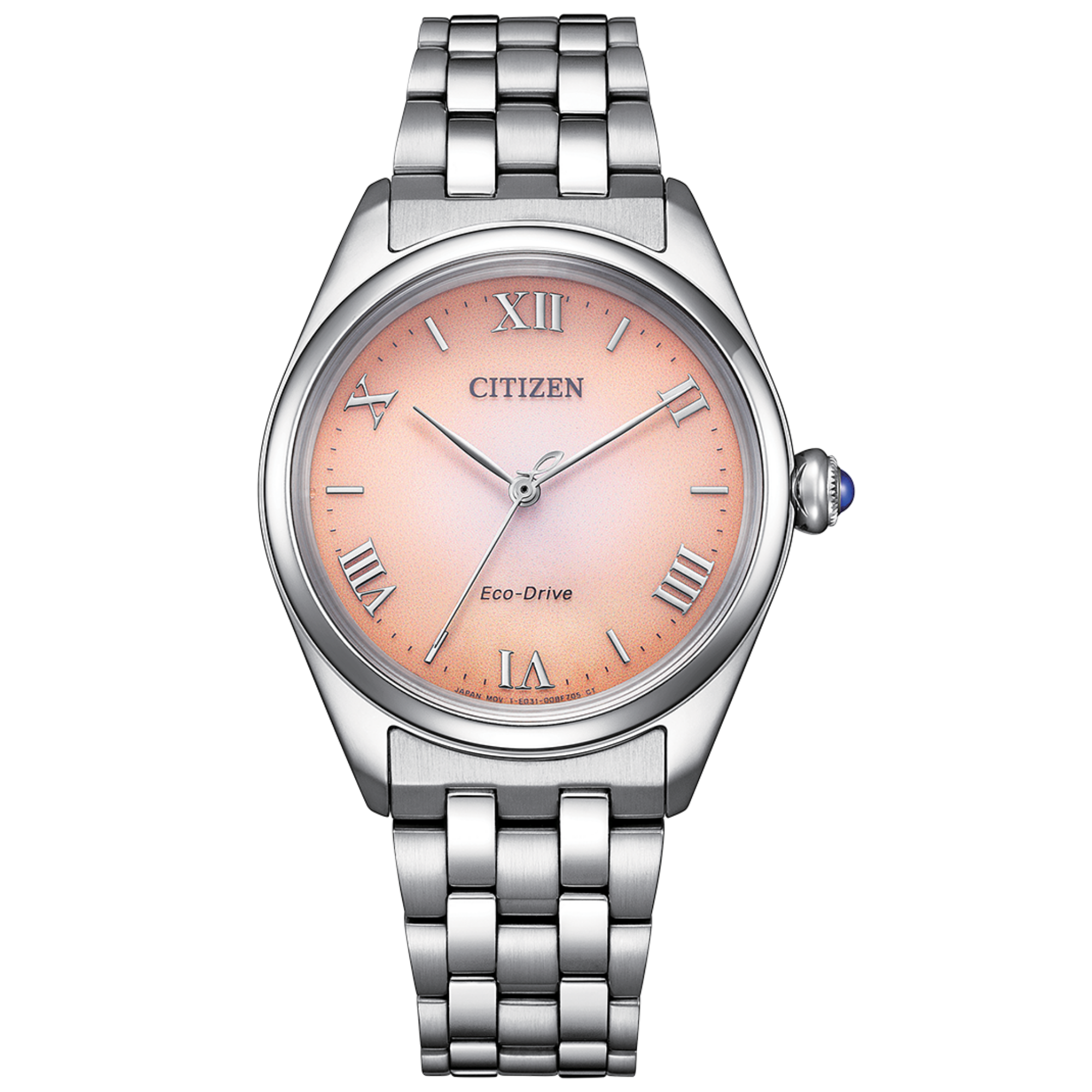 預購款【Citizen 星辰】L系列 光動能Eco-Drive 優雅時尚腕錶 手錶 EM1140-80X
