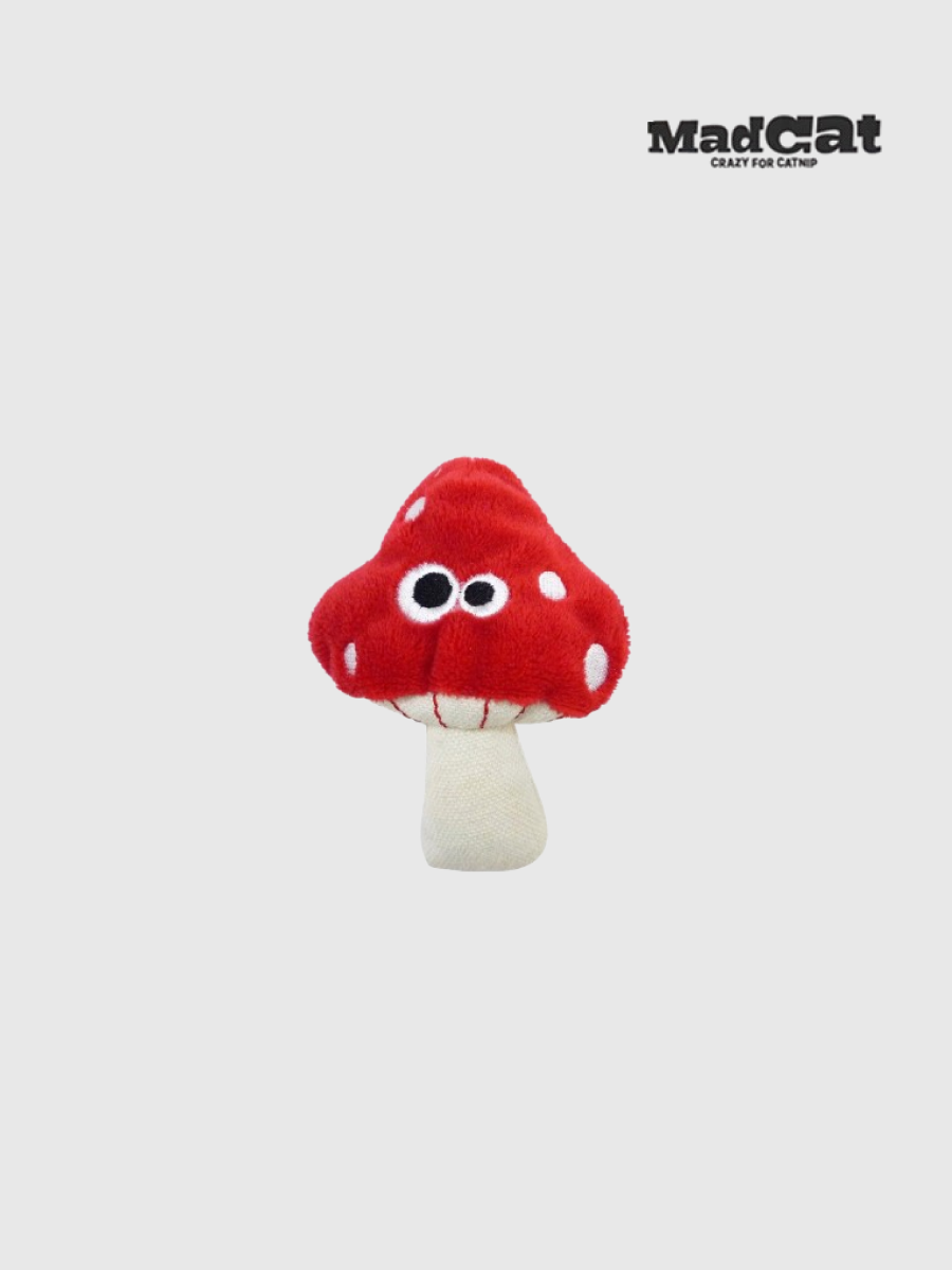 【MAD CAT】大眼蘑菇貓草包