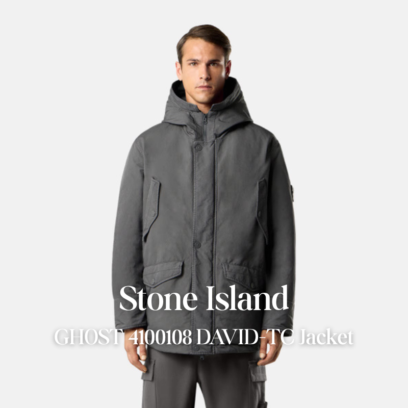 【代購】STONE ISLAND GHOST 4100108 DAVID-TC 成衣染機能外套