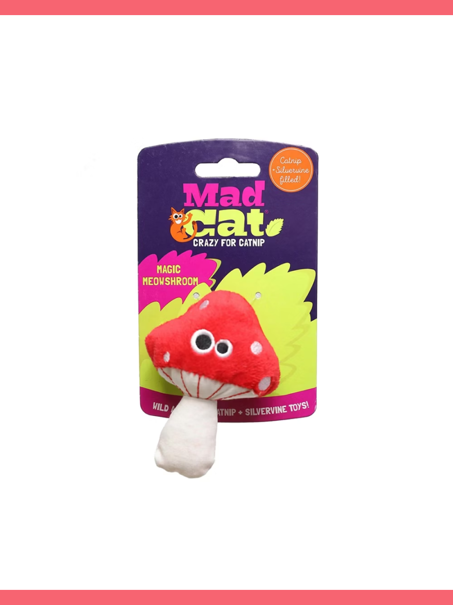 【MAD CAT】大眼蘑菇貓草包