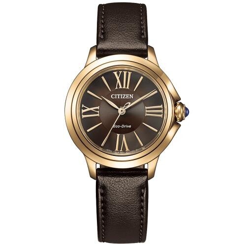 預購款【Citizen 星辰】L系列 粉嫩春日 光動能手錶 EM1163-09X