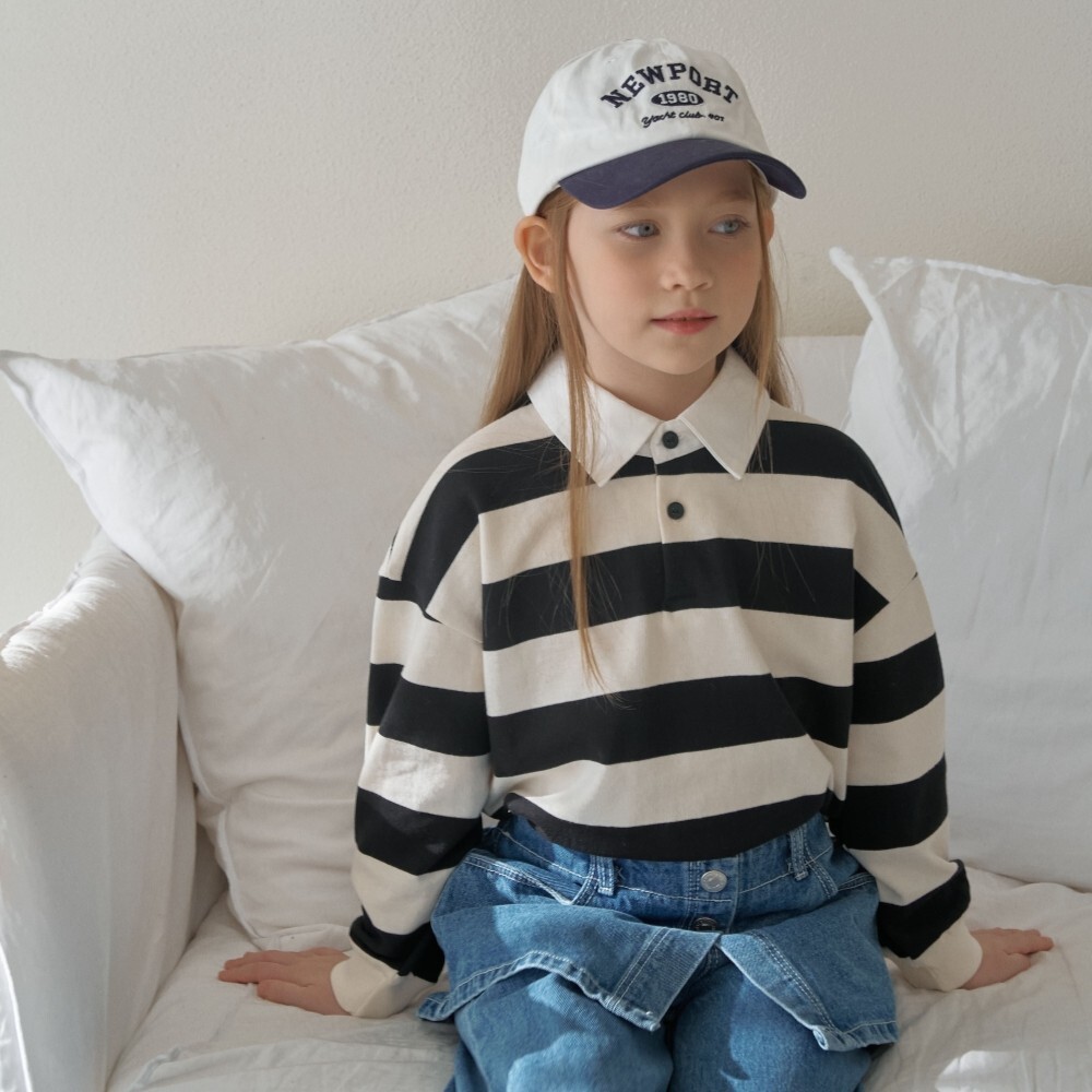 90-150 黑色條紋polo