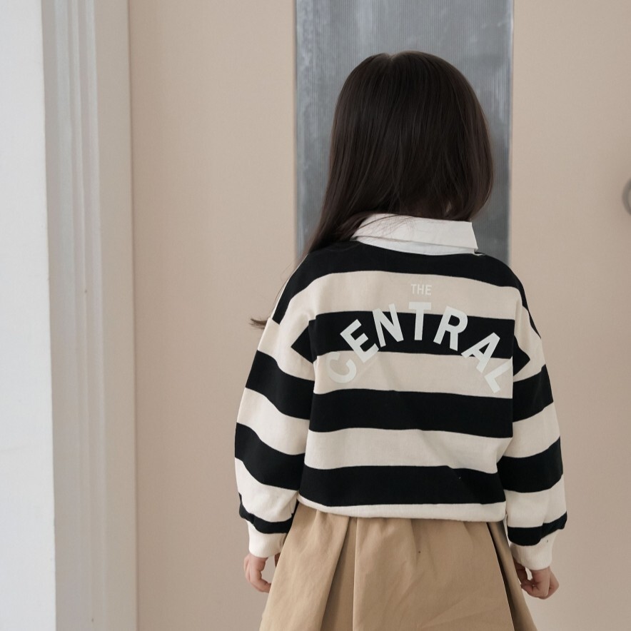 90-150 黑色條紋polo