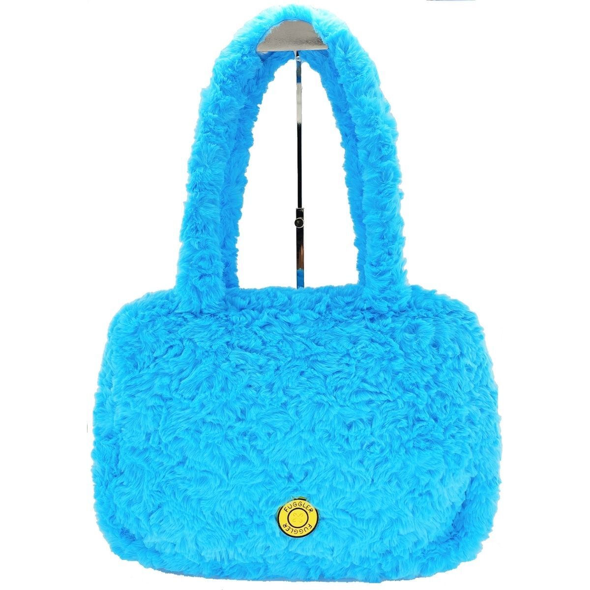 Fuggler Gaptooth McGoo Suede Handbag - Blue