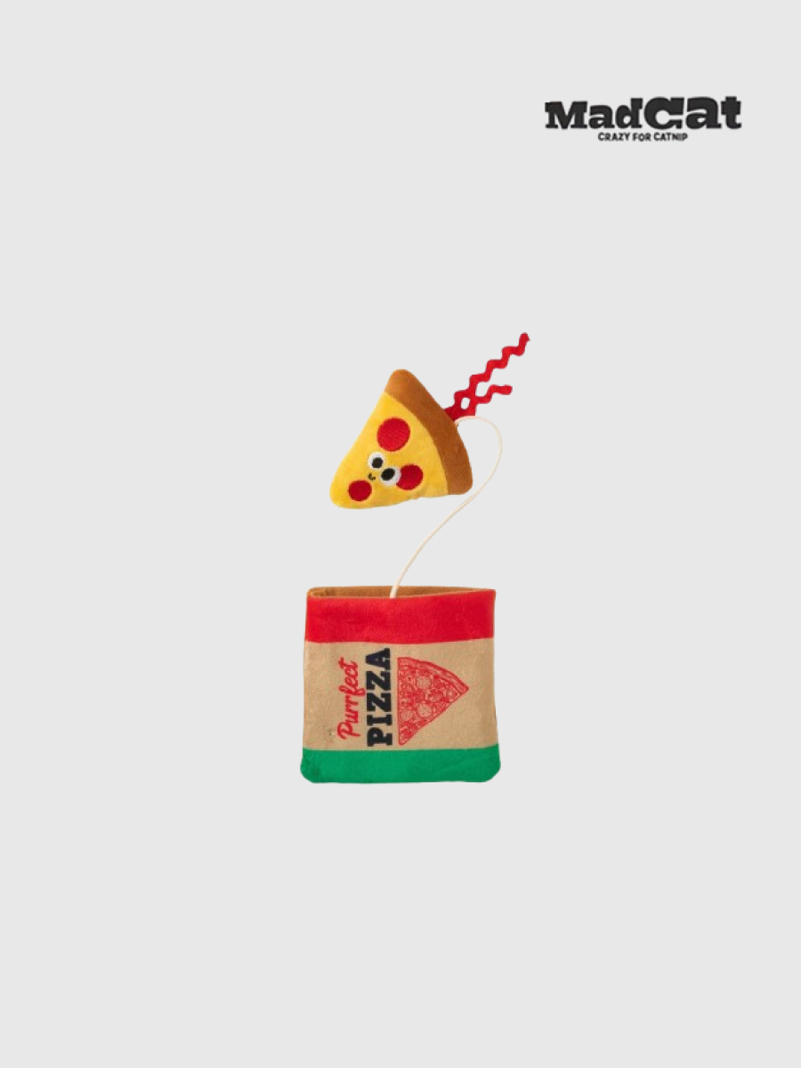 【MAD CAT】披薩益智貓咪藏玩
