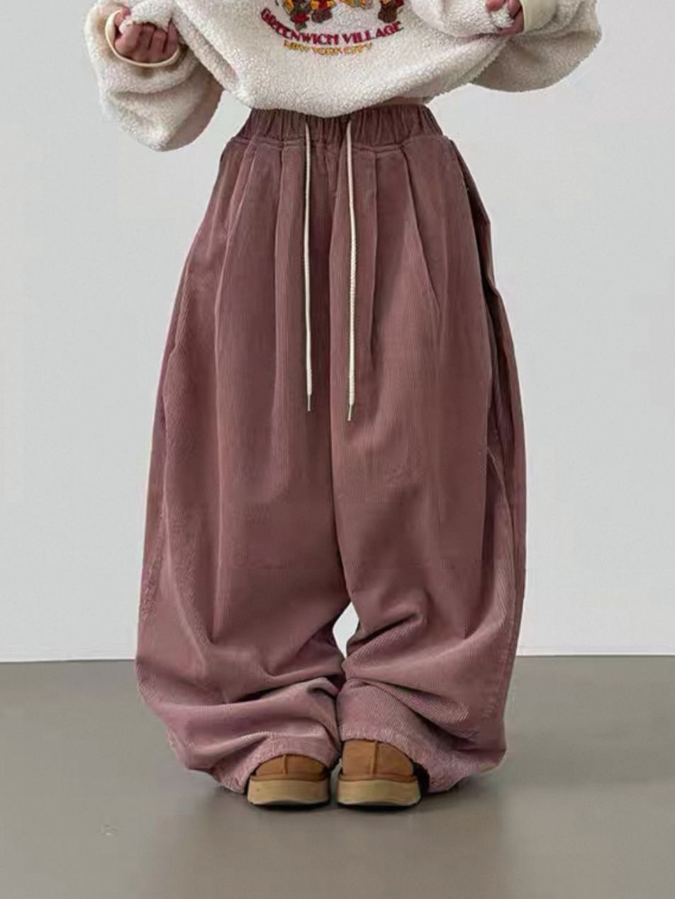 淨色鬆身褲 P3245