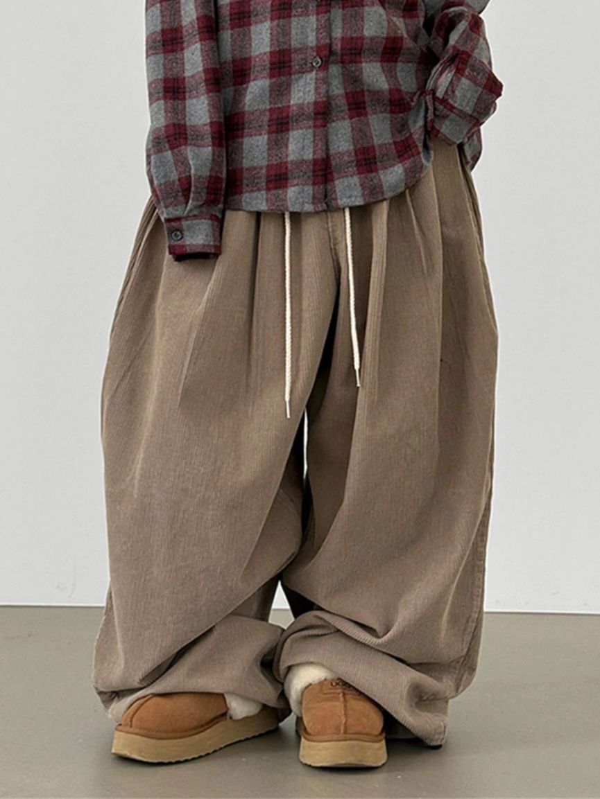 淨色鬆身褲 P3245