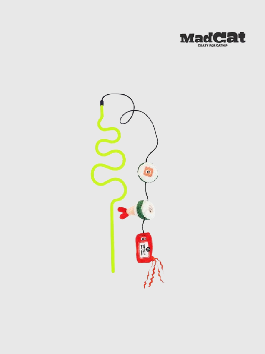 【MAD CAT】壽司貓草逗貓棒