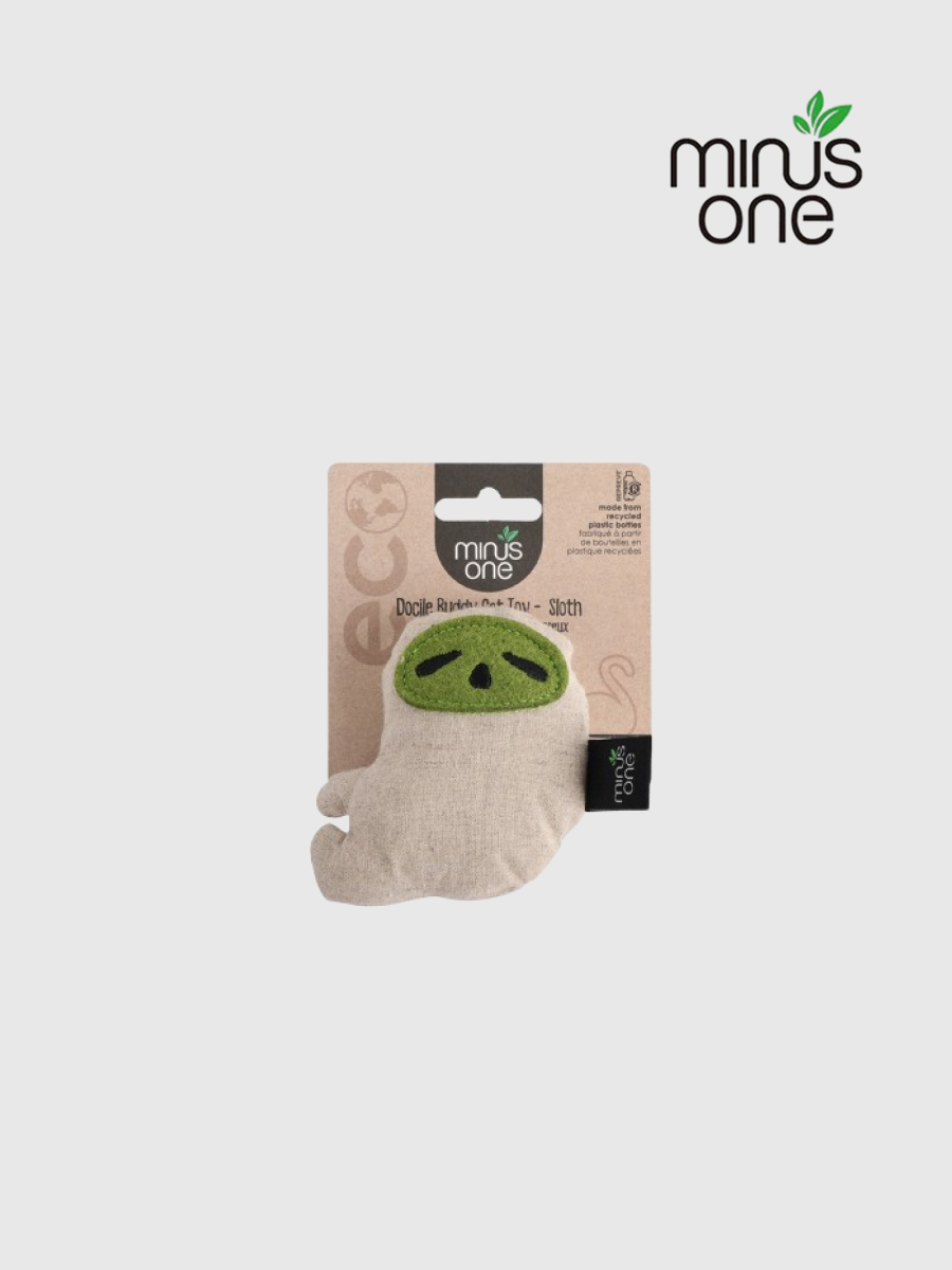 【Minus One 邁樂思】環保亞麻貓草玩具｜懶懶樹