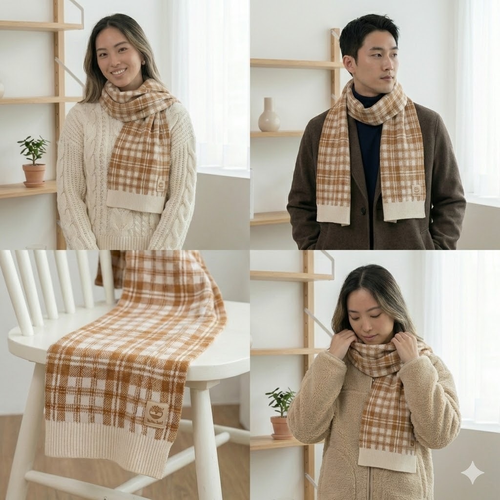 【預購】TIMBERLAND H012355 頸巾