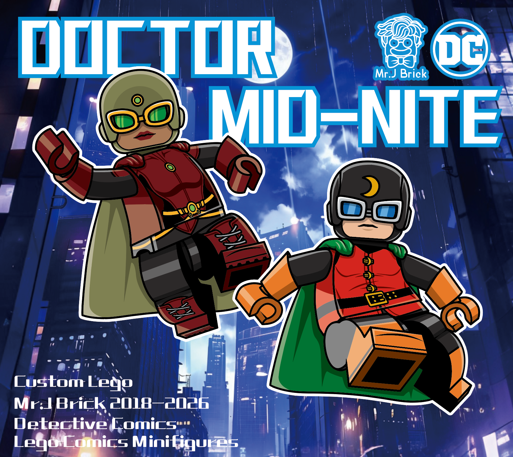 [MrJ][Preorder] Doctor Mid-Nite [PADprinted]
