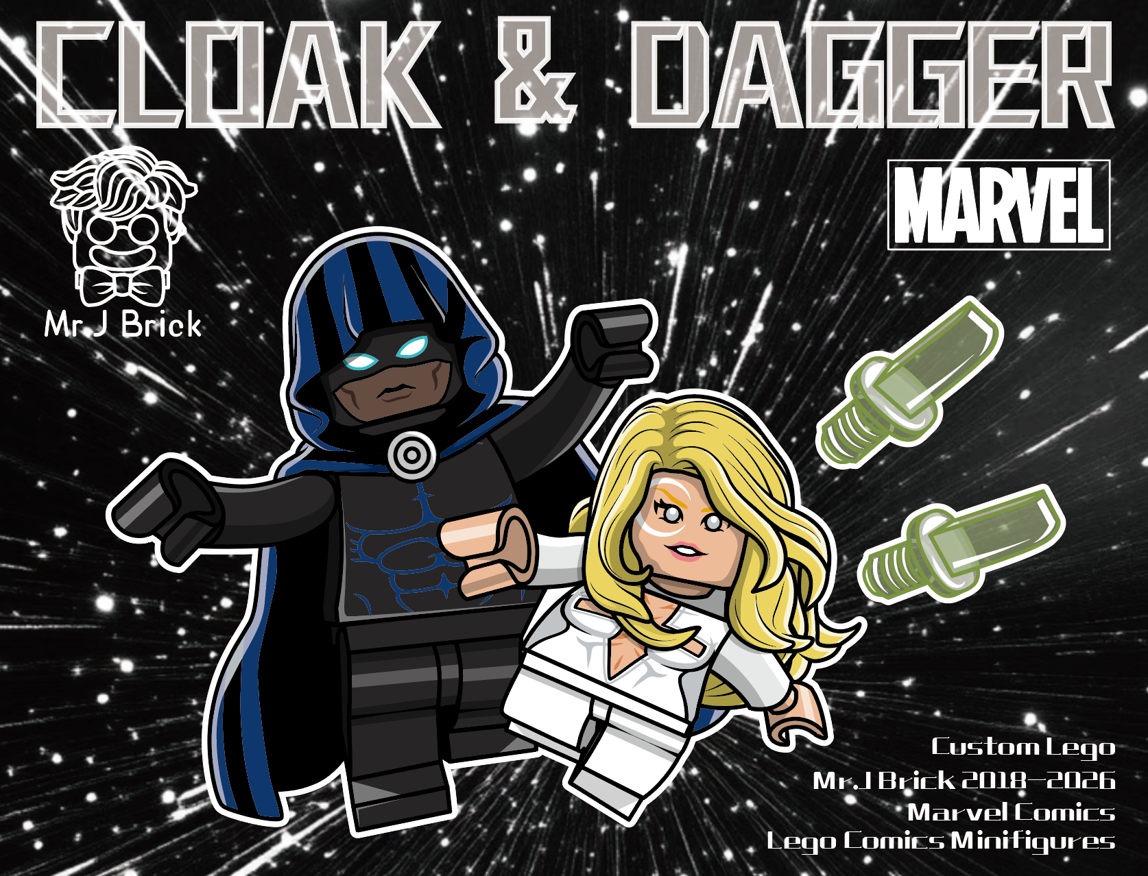 [Mrj][Preorder] Cloak & Dagger [PADprinted]