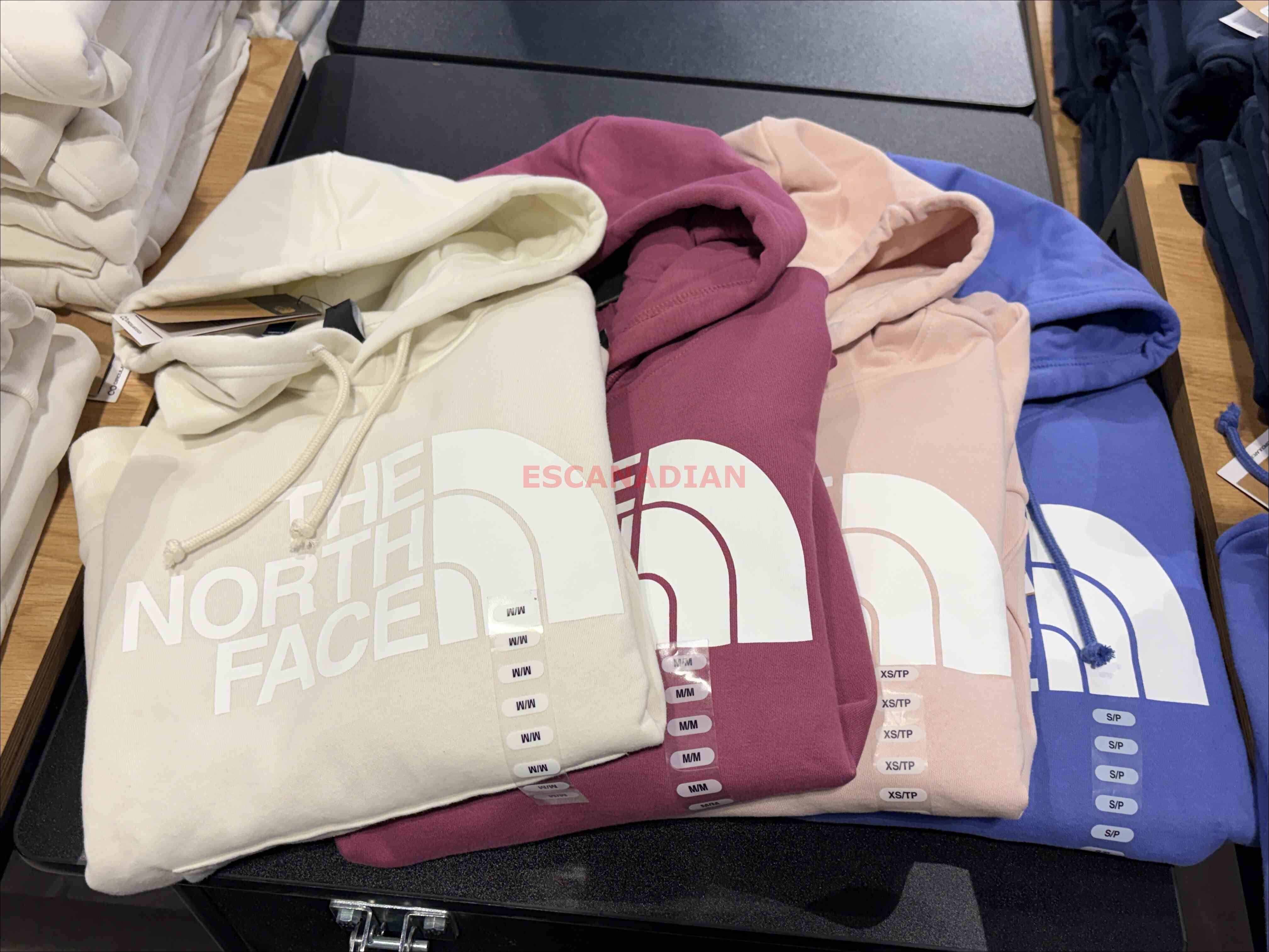 THE NORTH FACE 女大人 經典LOGO 刷毛 帽TEE (4色)