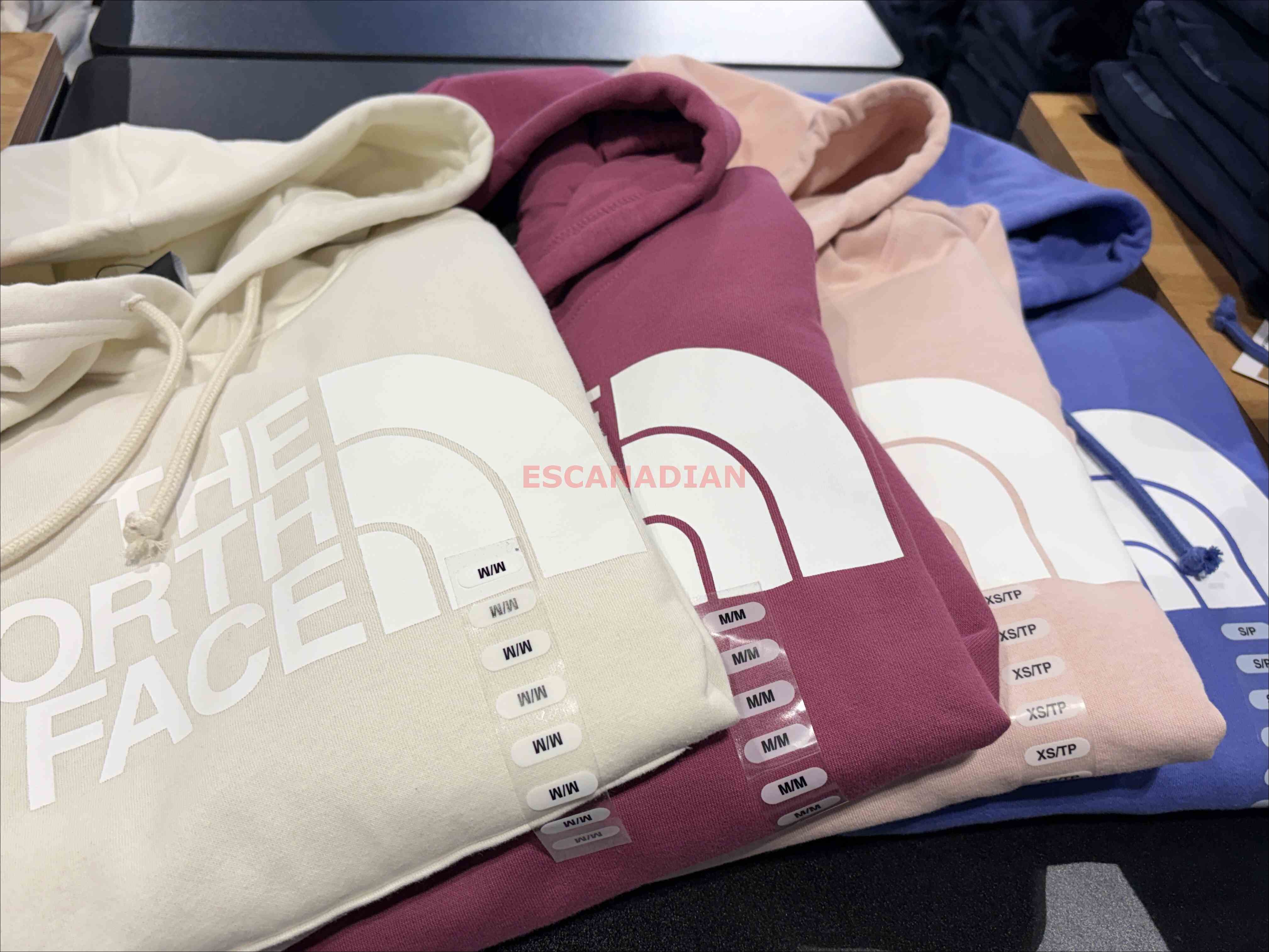 THE NORTH FACE 女大人 經典LOGO 刷毛 帽TEE (4色)