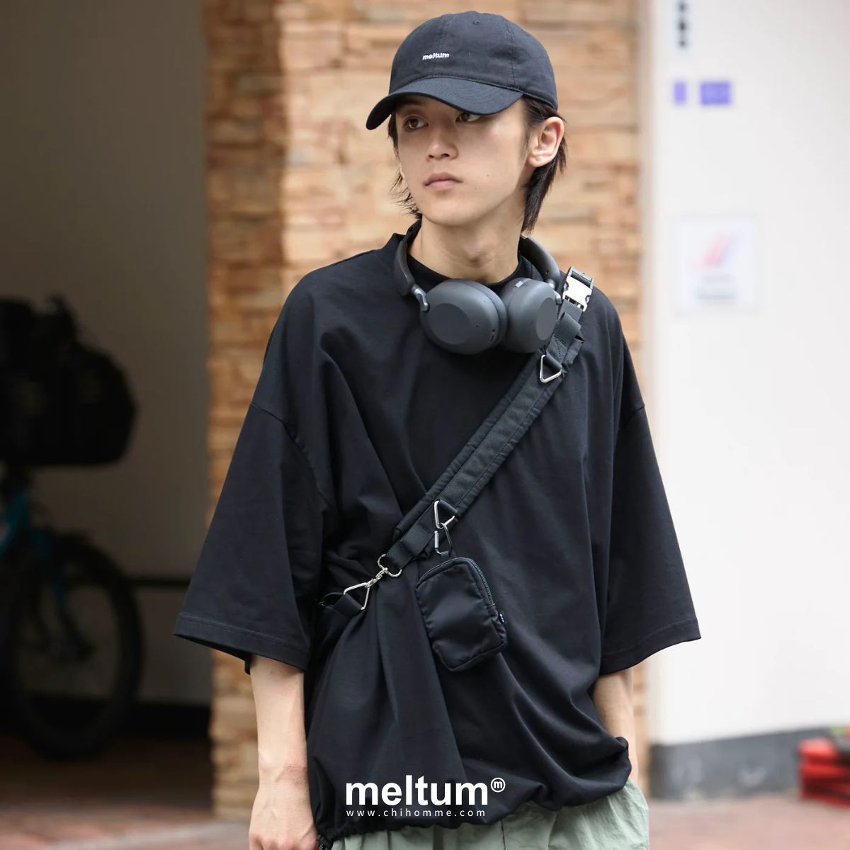 POUCH SHOULDER BAG 防潑水口袋肩背包