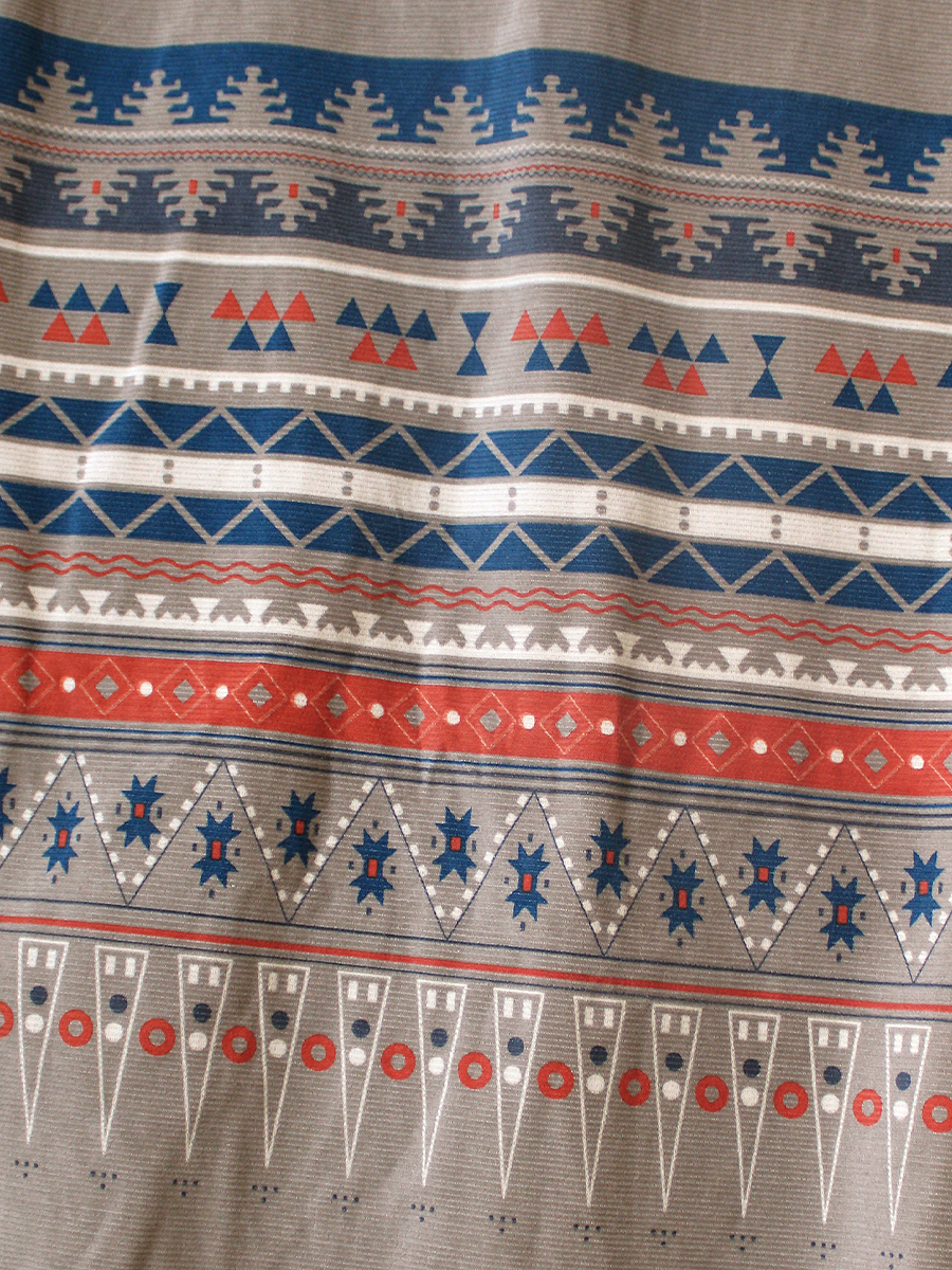 KAPITAL 18W Corduroy Board Shirt (Town Craft Tribe Pattern) - PRE ORDER ITEM (預訂中)