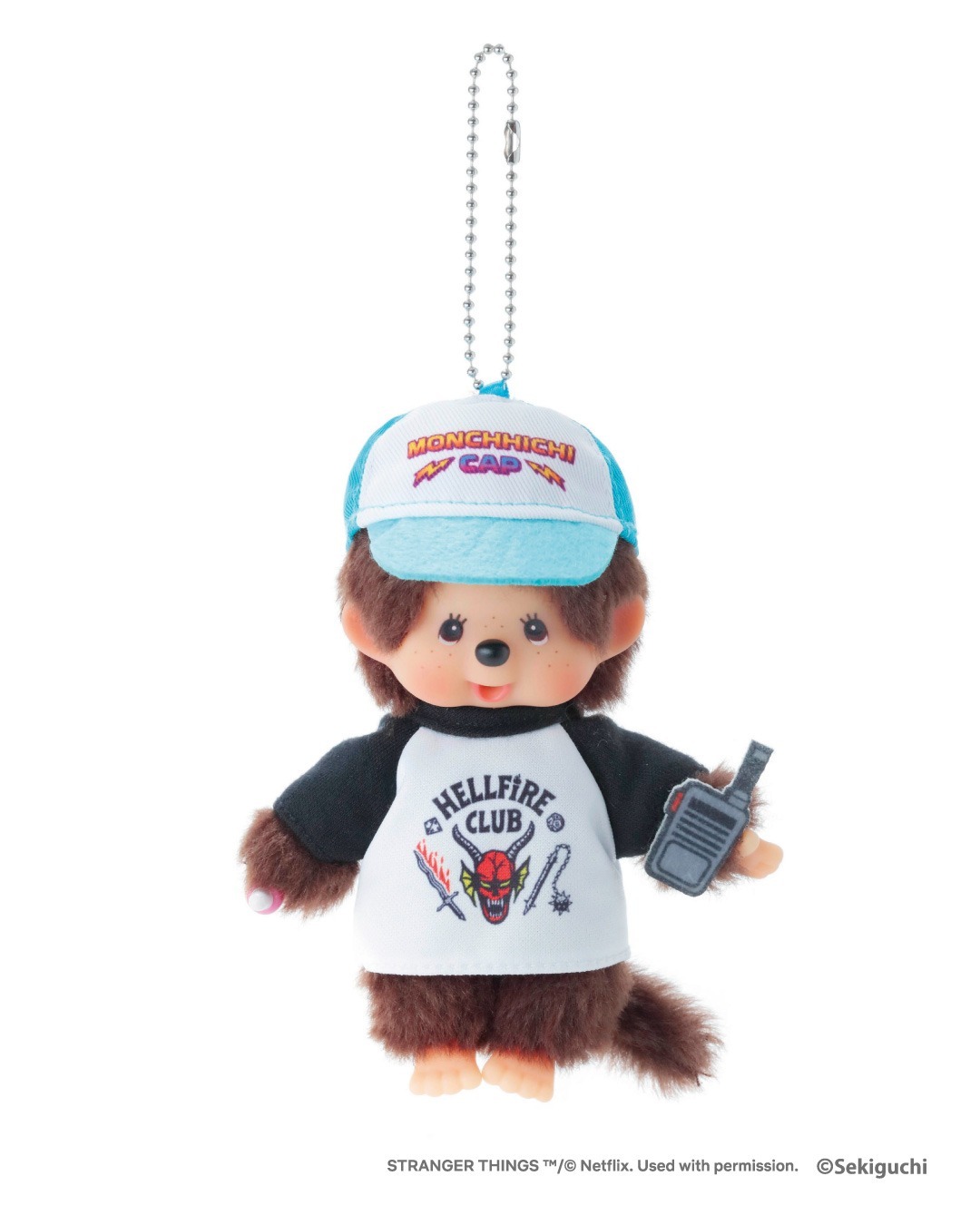 預購┃Monchhichi STRANGER THINGS 限定聯名 怪奇物語 夢奇奇 蒙奇奇 吊飾