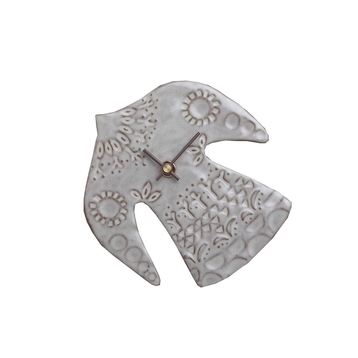 MARUMAN - 快樂小鳥時鐘 灰