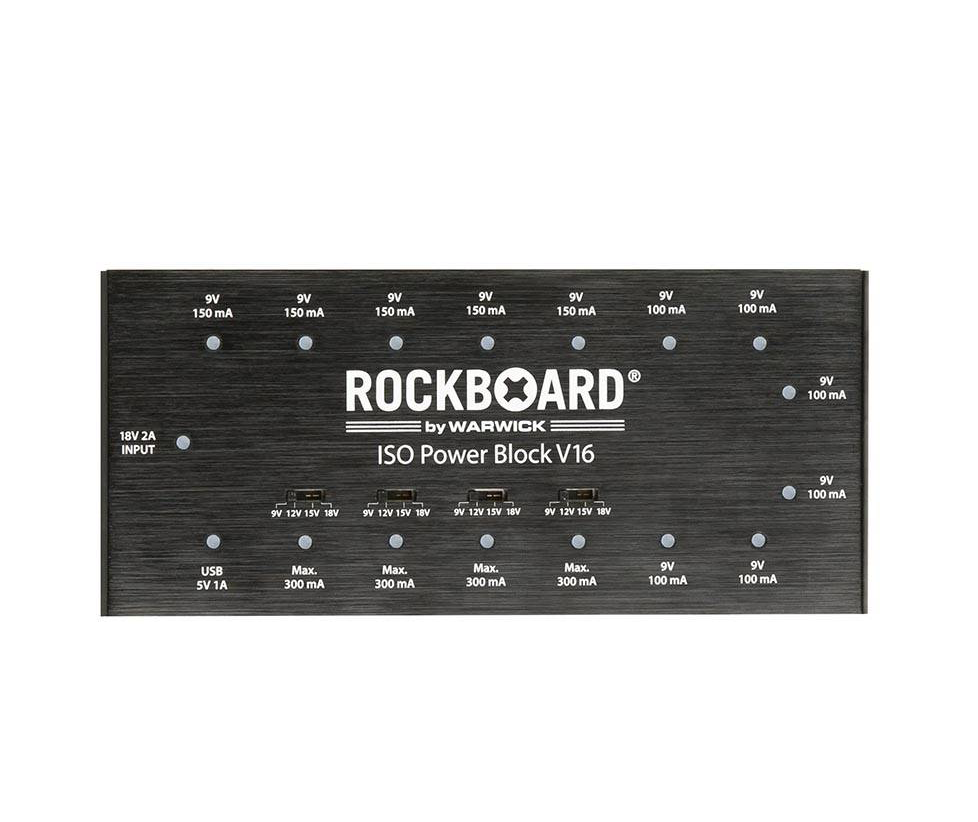 ROCKBOARD RockBoard ISO Power Block V16 隔離式多輸出電源供應器 — 三峽效果器