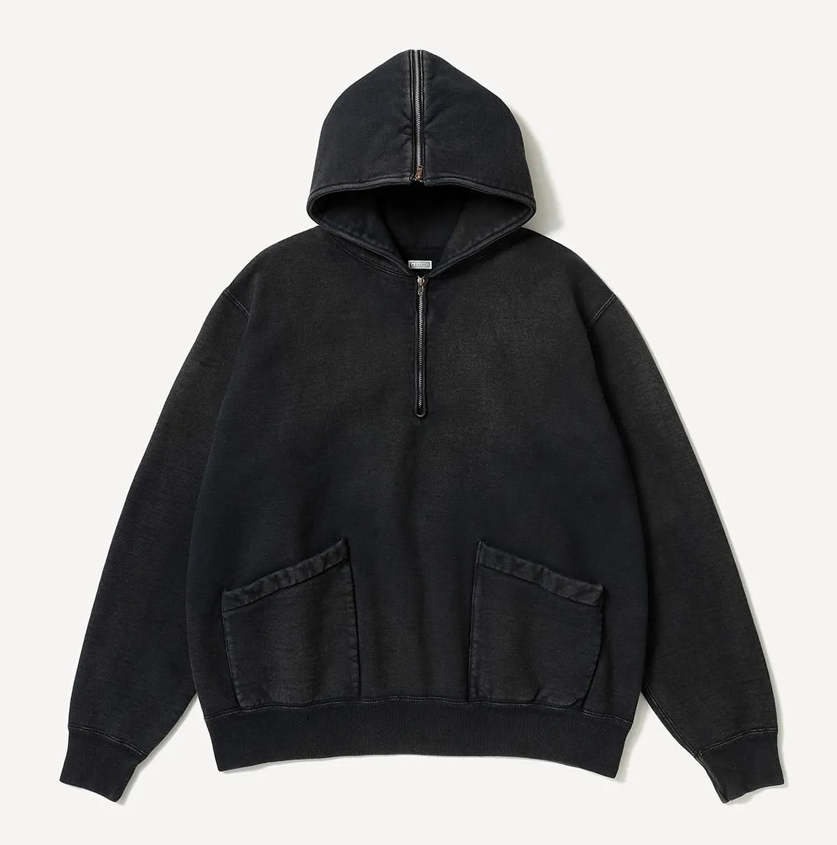 A.PRESSE 2026 VINTAGE SAILOR HOOD HALF ZIP SWEATSHIRT (26SAP-05-13) - PRE ORDER ITEM (預訂中)