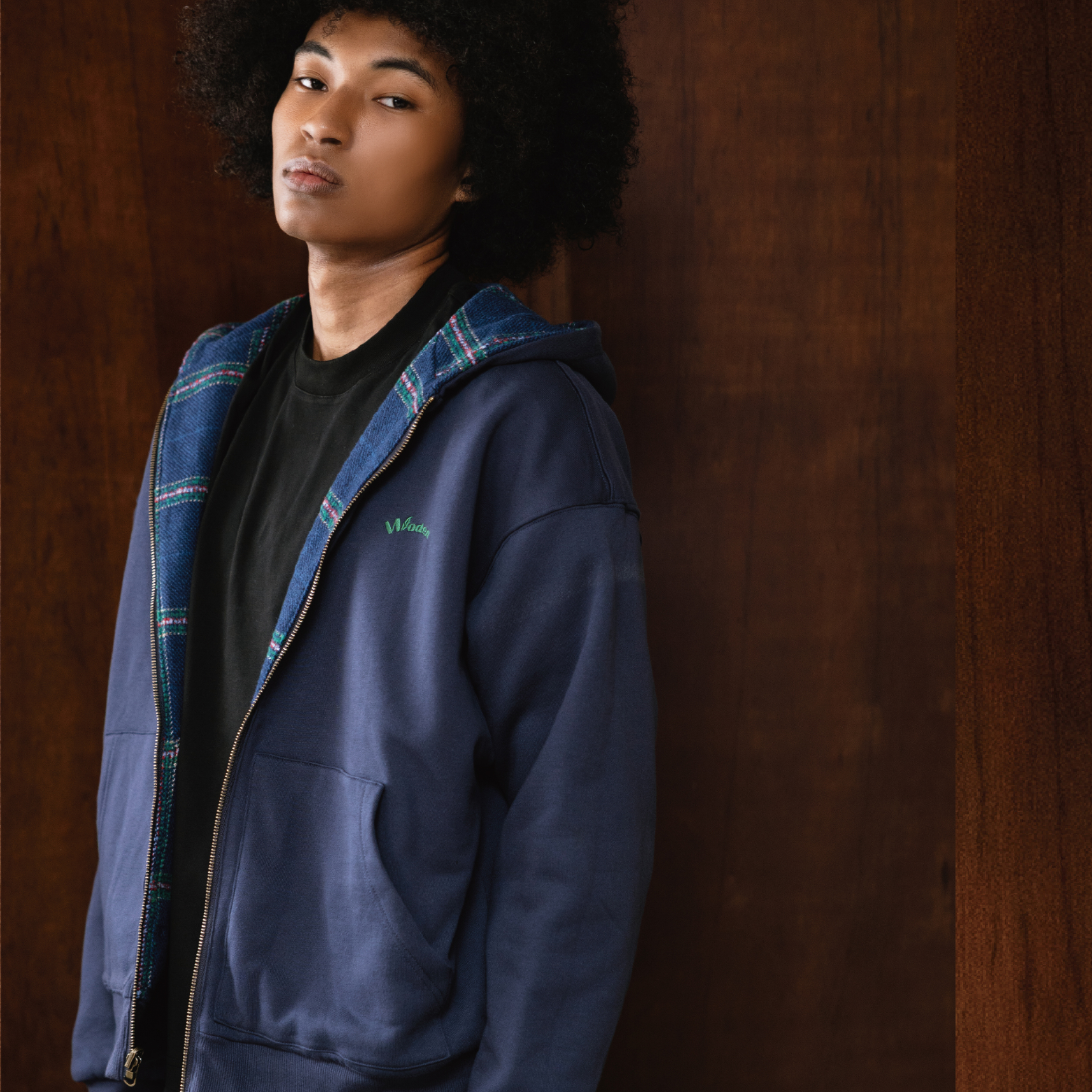 WODEN® Reversible Plaid Jacket 雙面穿 格子外套