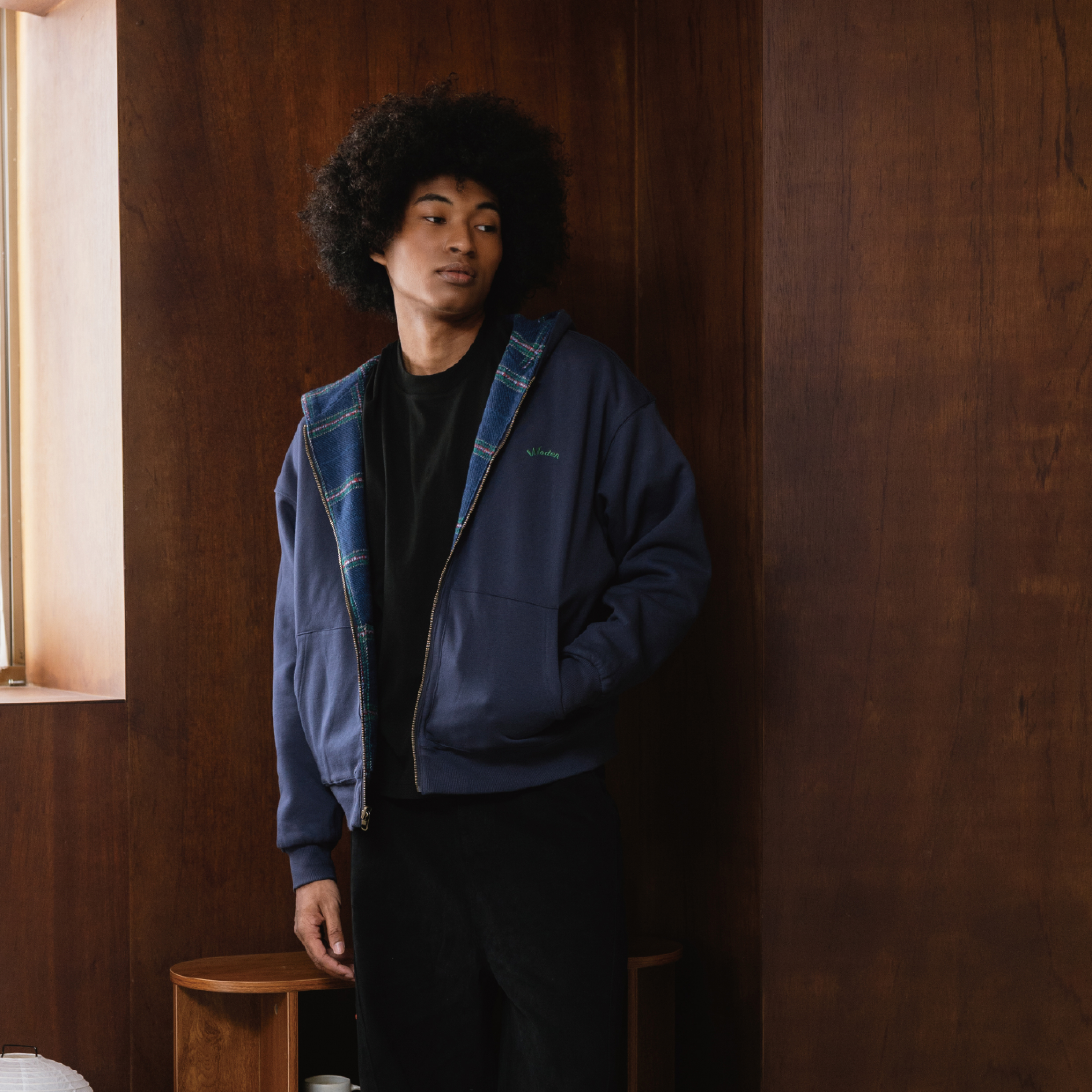 WODEN® Reversible Plaid Jacket 雙面穿 格子外套