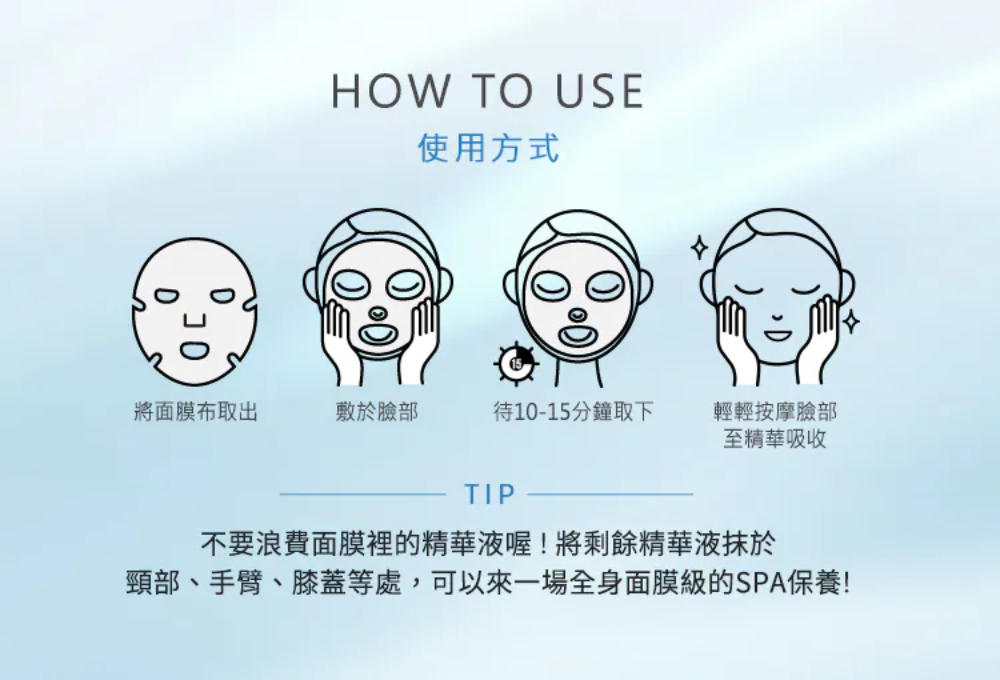 Neogence霓淨思 無針水光維他命B保濕面膜5入/盒
