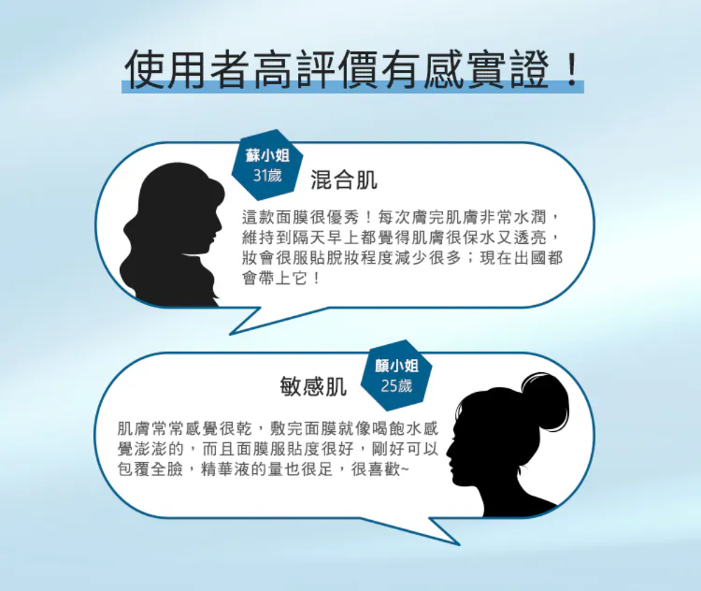 Neogence霓淨思 無針水光維他命B保濕面膜5入/盒