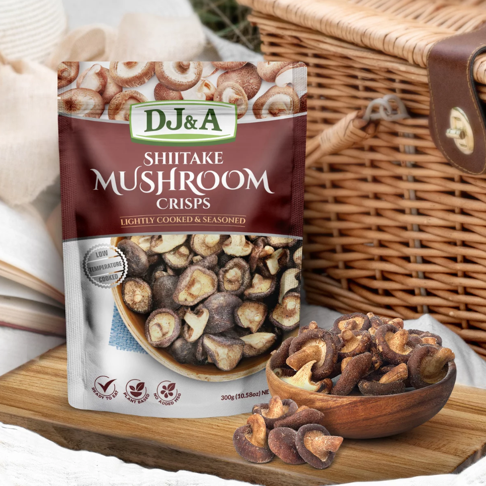 【直播】LX012402 DJ&A 香菇脆片 300g
