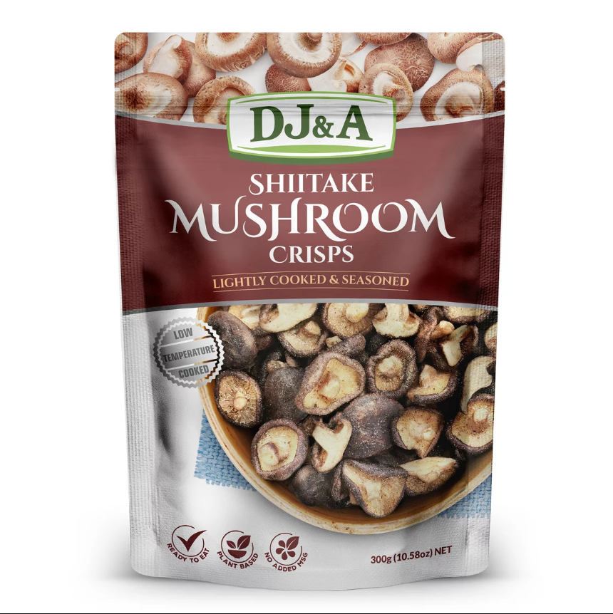 【直播】LX012402 DJ&A 香菇脆片 300g