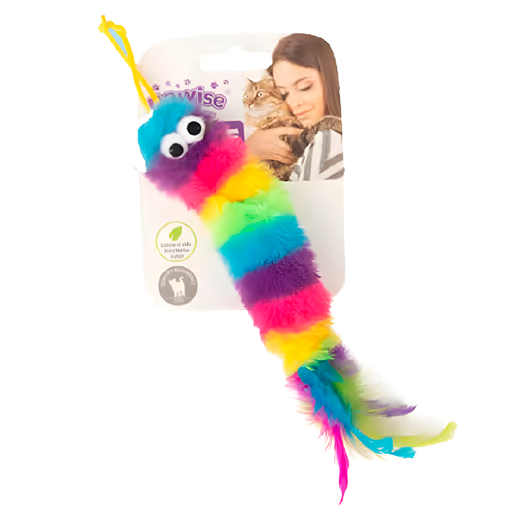 Pawise 毛毛貓玩具-毛毛蟲 (No.27832)