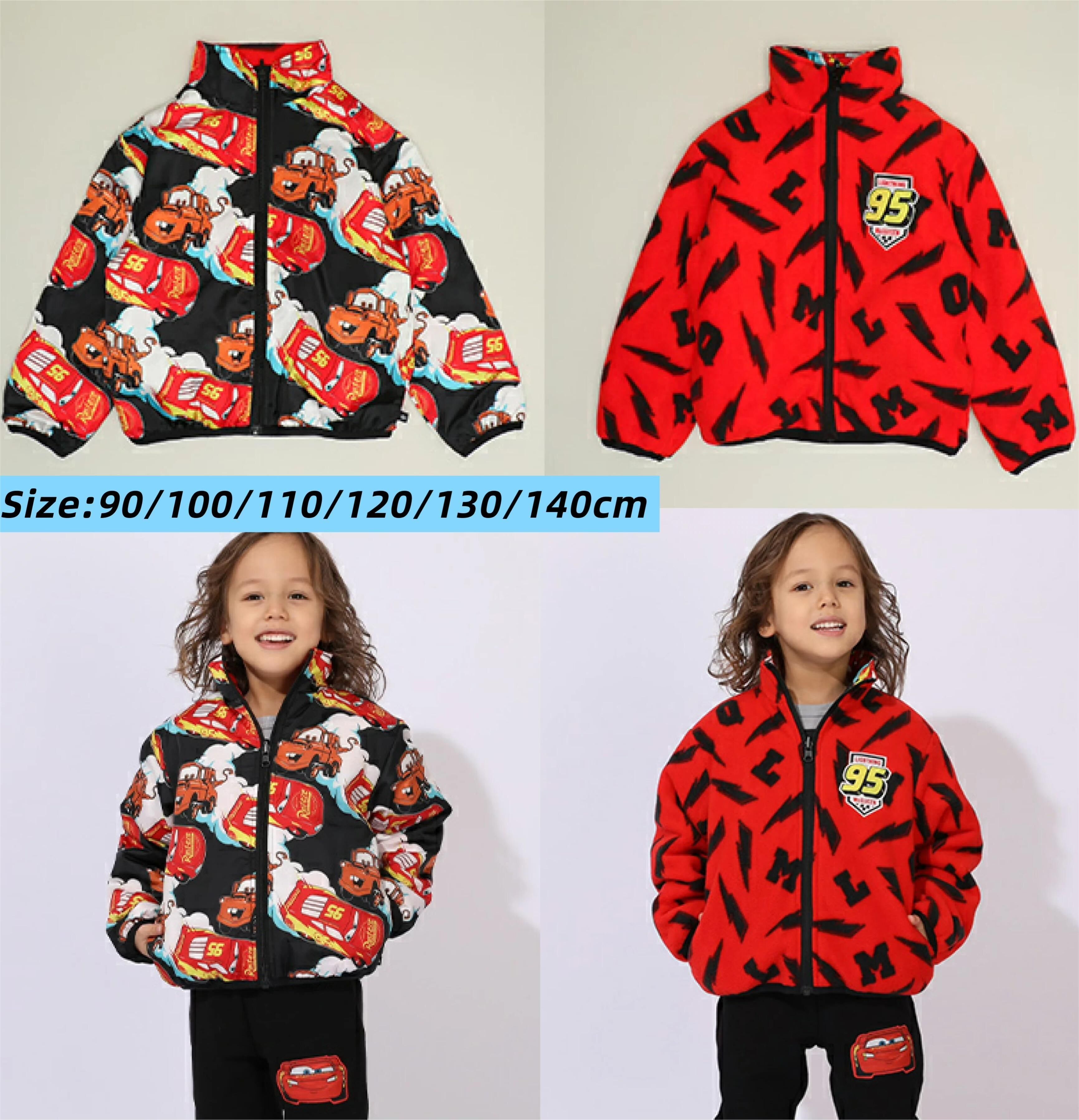 (現貨)🇯🇵 日本直送 Mcqueen雙面著保暖毛毛褸 Size 110/120/130