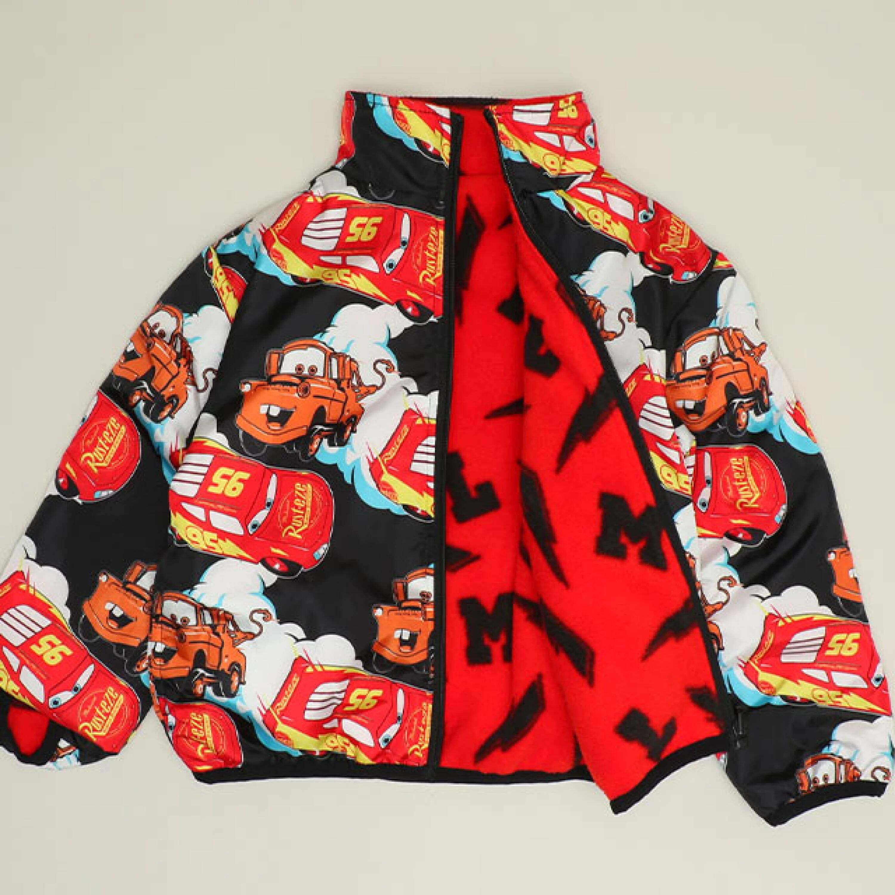 (現貨)🇯🇵 日本直送 Mcqueen雙面著保暖毛毛褸 Size 110/120/130