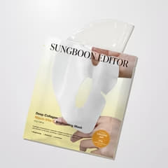 Sungboon Editor Deep Collagen Overnight Mask with Vita-C Brightening (4 sheets/box) (Yellow) 736667