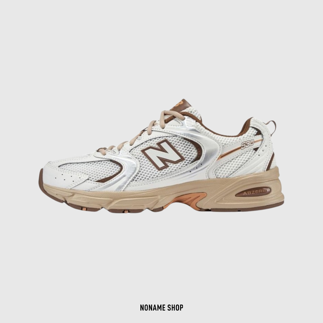 niko and... x NEW BALANCE "White Brown" NB530 網布 聯名款 (男款)