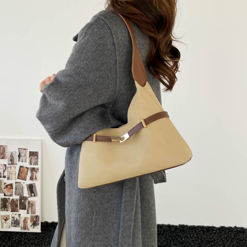 Suede Large Capacity Tote Bag