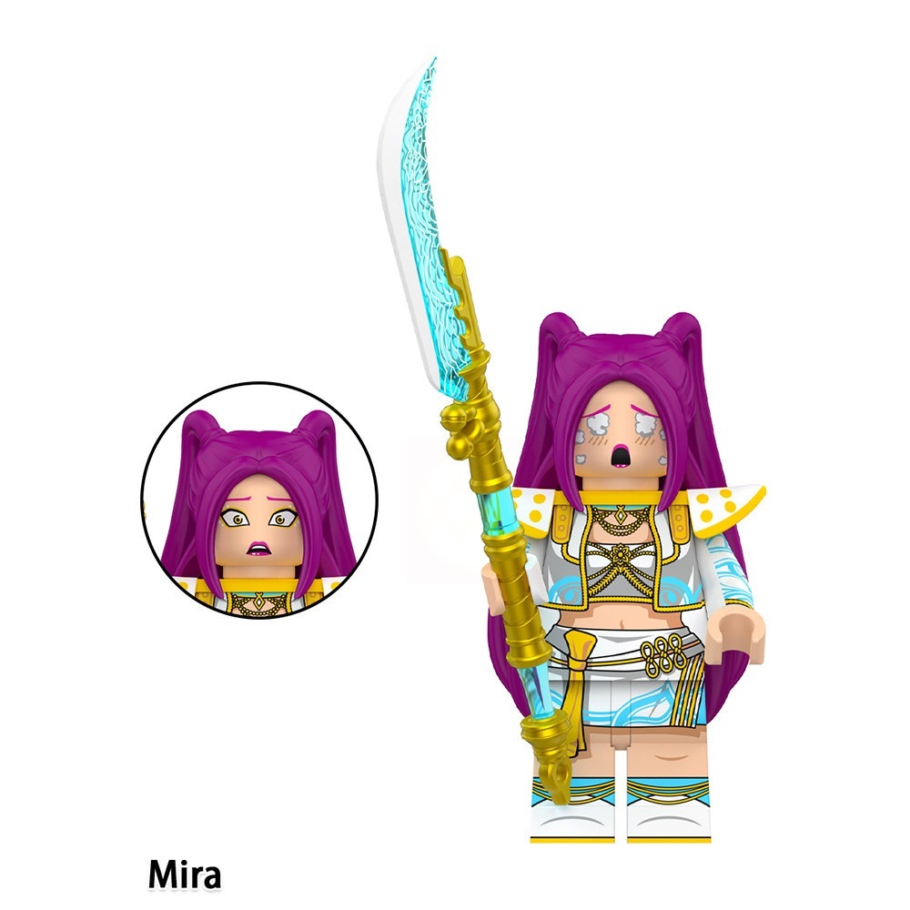 KPop Demon Hunters Mira Custom Minifigures Fit Lego WM6229 WM3088