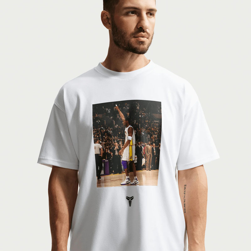 男款 NIKE X KOBE BRYANT DRI-FIT TEE 白色 81分 科比 短TEE【IO1151-100】ZK1