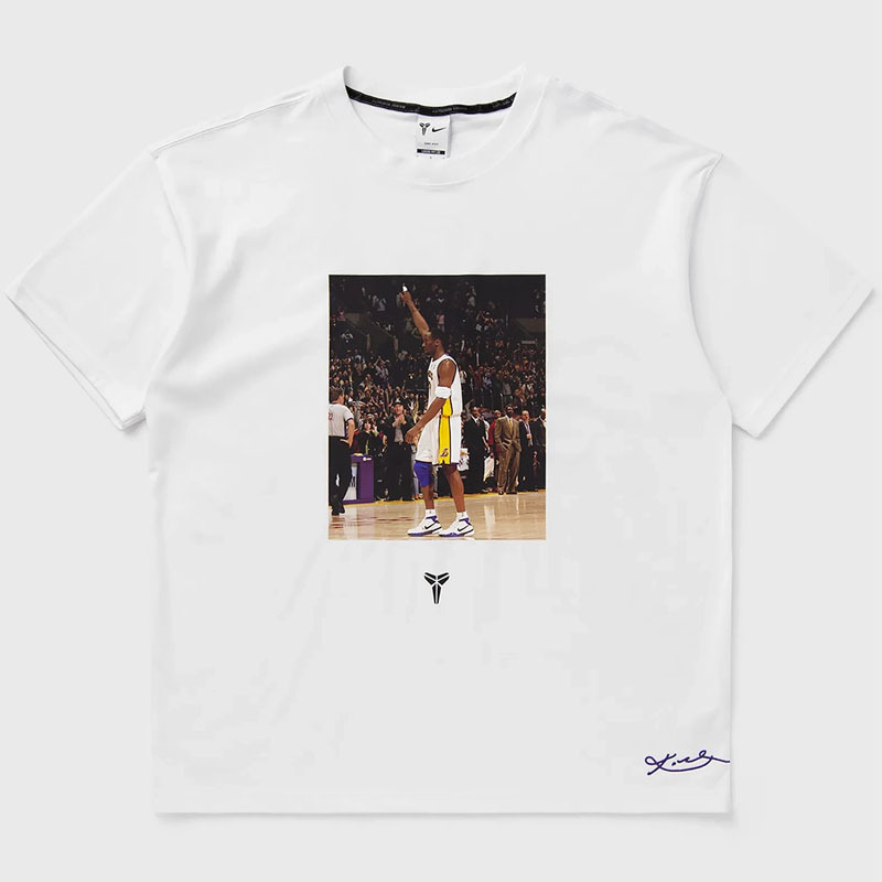 男款 NIKE X KOBE BRYANT DRI-FIT TEE 白色 81分 科比 短TEE【IO1151-100】ZK1