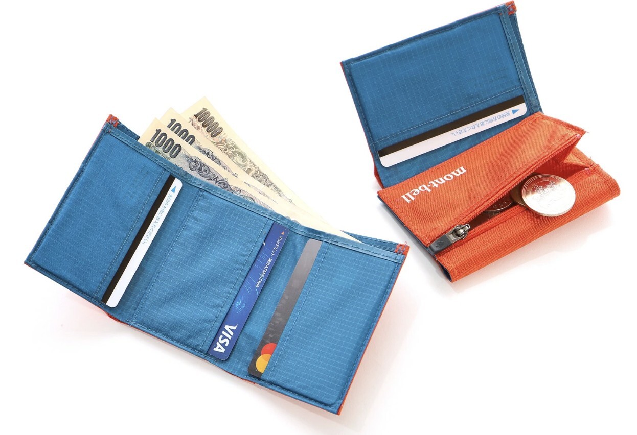 日本mont-bell Trail Wallet｜超輕量三折機能錢包