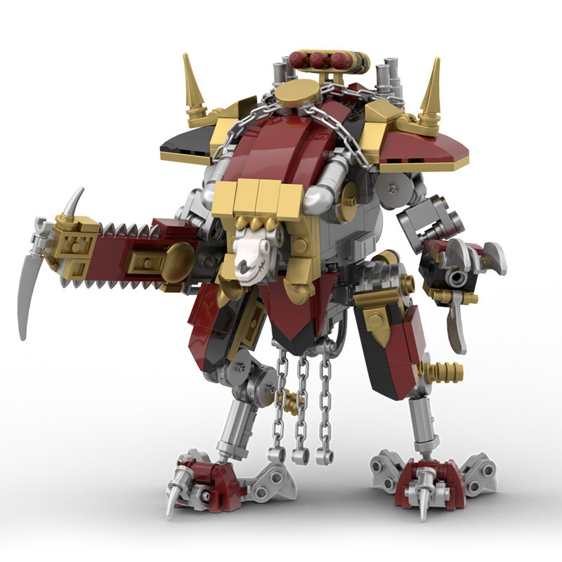 MOC 40K Chas War Dog Custom Buildings Set Fit Lego NO BOX MOC40004