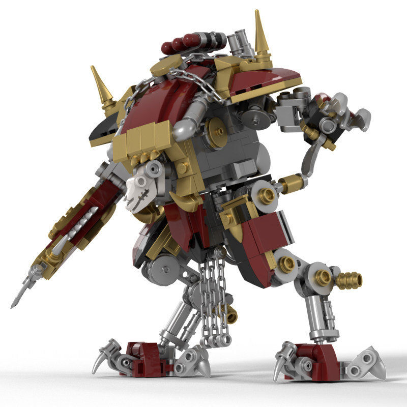 MOC 40K Chas War Dog Custom Buildings Set Fit Lego NO BOX MOC40004